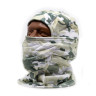 Маска балаклава RusForce Aircap Winter летняя трикотажная 4 в 1 Мультикам (Белый)