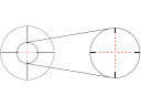 Прицел оптический Gaut Quartz 3-9x40 AO Сетка 2 (Mil-Dot) / Подсветка красная