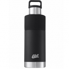 Термос Esbit Sculptor IB1000SC-SL-BK с резиновой накладкой 1.0L Чёрный