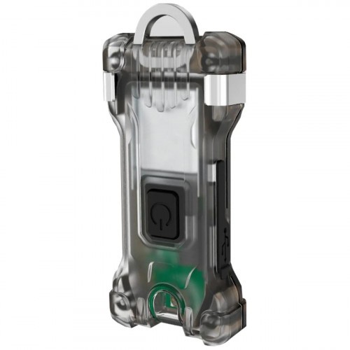 Фонарь-брелок Armytek Zippy Extended Set WR Свет - Холодный / Красный | 120 / 30 lm 12 / 6 м Серый