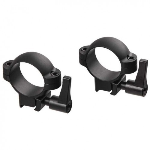 Кольца для прицела Burris Rimfire and Airgun QD (420068) быстросъемные D=25.4 мм H=7 мм на Призму (10-12 мм) | Средний