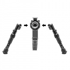Сошки телескопические Leapers UTG TL-BPDK01 с креплением на Keymod