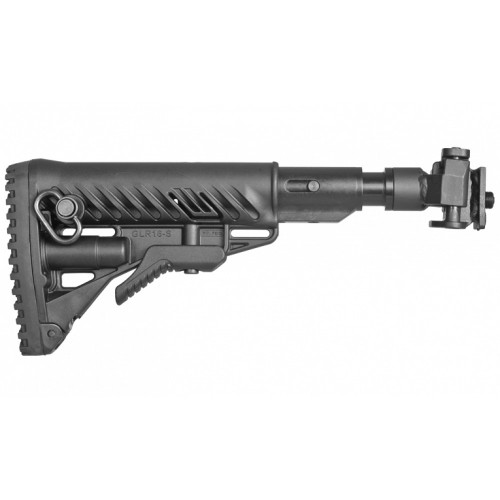 Приклад телескопический Fab Defense M4-VZ SB для VZ.58 с амортизатором Чёрный