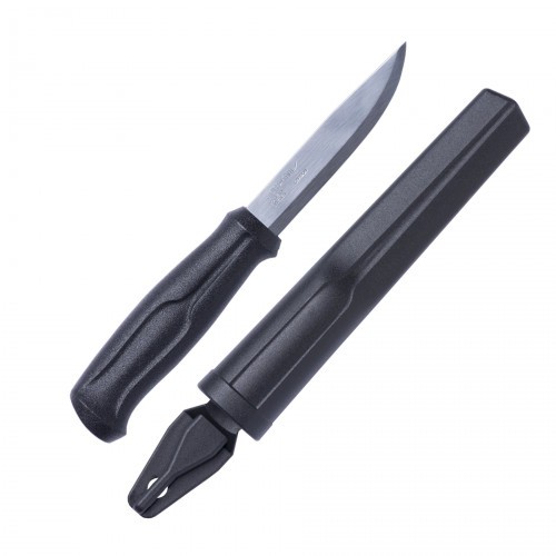 Нож фиксированный Morakniv Basic 510 (11732) клинок 9.5 см Черный