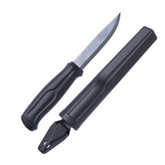 Нож фиксированный Morakniv Basic 510 (11732) клинок 9.5 см Черный