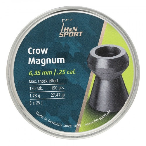 Пульки для пневматики HN Baracuda Hunter Экспансивные 6.35 мм 1.78 г (150 шт)