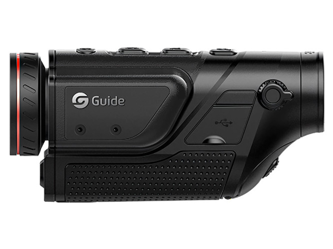 Тепловизионный монокуляр Guide TD631 LRF 640х480 лазерный дальномер, o35мм, х1.7/х3.4/x5.7/x13.6, WiFi, до 8ч, 1400м