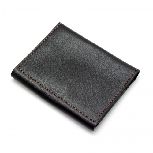 Обложка для охотничьих документов Пергама Утка из натуральной кожи Чёрный