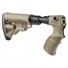 Приклад телескопический Fab Defense AGR870 FK SB для Remington 870 с амортизатором Койот