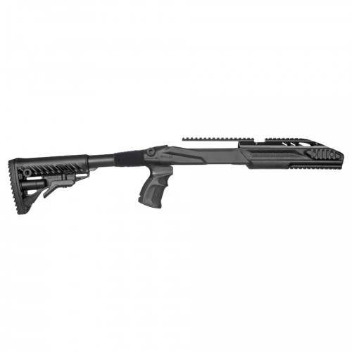 Ложе с нескладным прикладом GLR16 Fab Defense M4 PRO R10/22 для Ruger 10/22 Черное