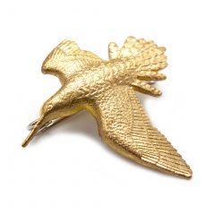 Значок Вальдшнеп Латунь