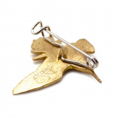 Значок Вальдшнеп Латунь