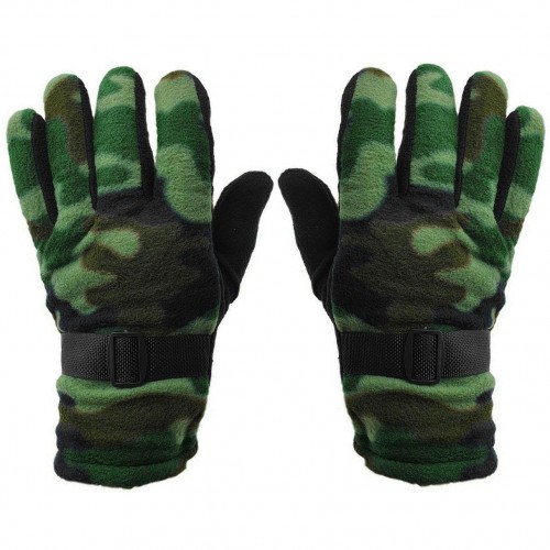 Перчатки Стикхант Аванпост зимние полноразмерные флис Мультикам (зелёный)