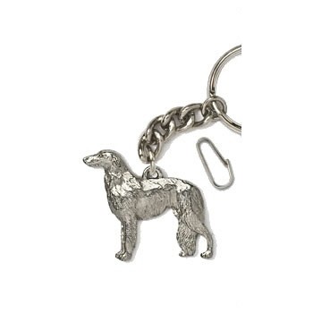 Брелок GG Harris Борзая (Русская) Олово