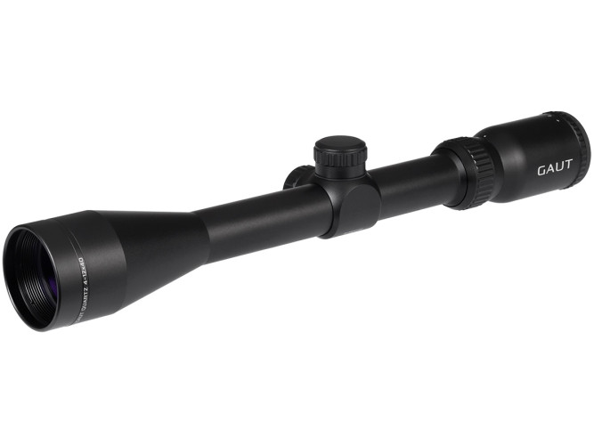 Прицел оптический Gaut Quartz 4-12x40 Сетка 3 (Mil-Dot) нить / Без подсветки
