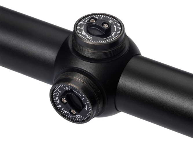 Прицел оптический Gaut Quartz 4-12x40 Сетка 3 (Mil-Dot) нить / Без подсветки