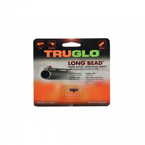 Мушка Truglo TG947ERM 3 мм металлическая ввинчивающаяся красная