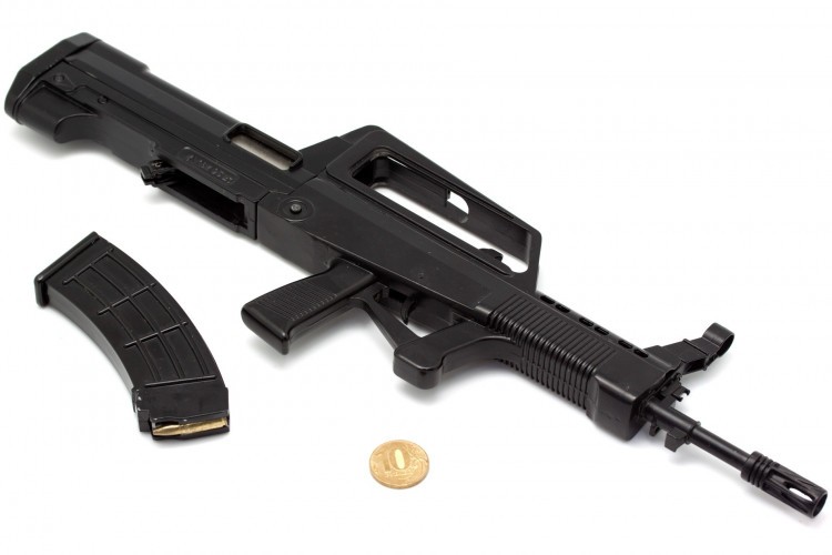 Модель сувенирная в виде оружия Microgun XL QBZ-95
