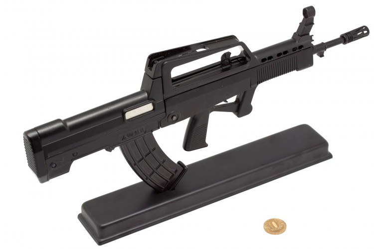 Модель сувенирная в виде оружия Microgun XL QBZ-95
