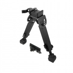 Сошки телескопические Leapers UTG TL-BP20Q-A с креплением на Антабку и Weaver / Picatinny