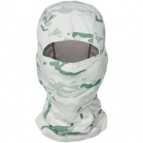Маска балаклава RusForce Aircap летняя 4 в 1 Белый Мультикам