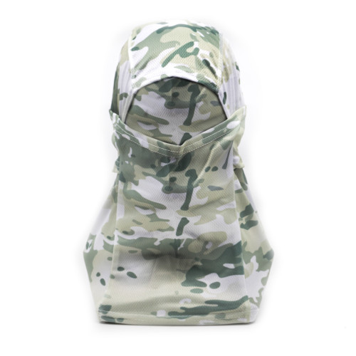 Маска балаклава RusForce Aircap летняя трикотажная 4 в 1 Белый Мультикам