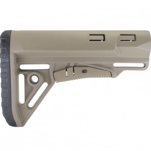 Приклад телескопический DLG Tactical TBS Sharp (DLG131) для трубки Com-spec Койот