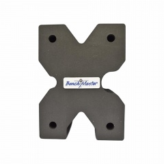 Опора жесткая для оружия Benchmaster X-Block Shooting Rest BMWRXBLK X-образная Черный