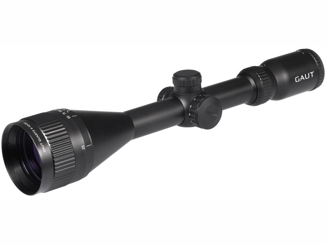 Прицел оптический Gaut Quartz 4-12x50 AO Сетка 2 (Mil-Dot) / Подсветка красная