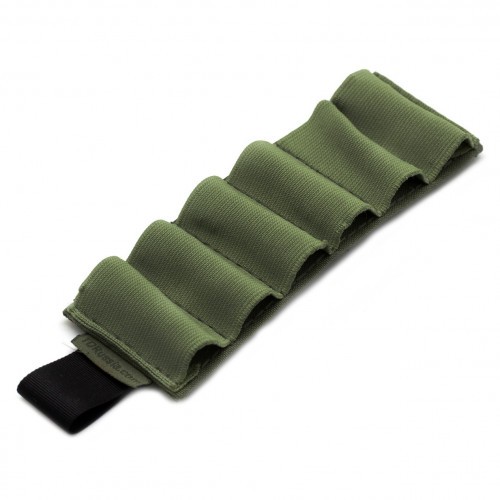 Съёмный патронташ Долг для 12 калибра на 6 патронов Хаки