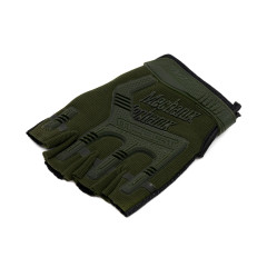 Перчатки тактические Outdoor Gloves Adventure укороченные прорезиненные Хаки