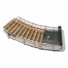 Магазин Pufgun SGA762 для АК / ВПО / Сайга 7.62х39 без сухаря (для оружия с сухарем) на 20 патронов Прозрачный