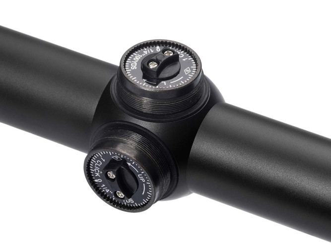 Прицел оптический Gaut Quartz 4x32 AO Сетка 3 (Mil-Dot) нить / Без подсветки