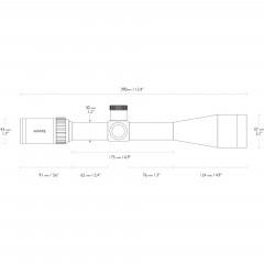 Прицел оптический Hawke Vantage 30 WA 6-24X50 IR SFP SF WP (14297) Сетка Half Mil Dot