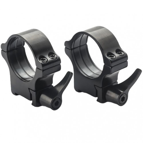 Кольца для прицела Rusan (011-16,5-30-15-R) быстросъемные D=30 мм H=15 мм на Призму (16.5 мм) CZ 527 | Средний 2 шт