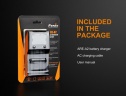 Зарядное устройство Fenix ARE-А2 на 2 канала с LCD дисплеем