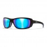 Очки баллистические стрелковые Wiley X Wave CCWAV10 Polarized Голубые Captivate 12%