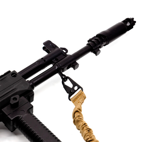 Ремень оружейный PMX Tactical PMX-12 на 2 точки с амортизатором Койот