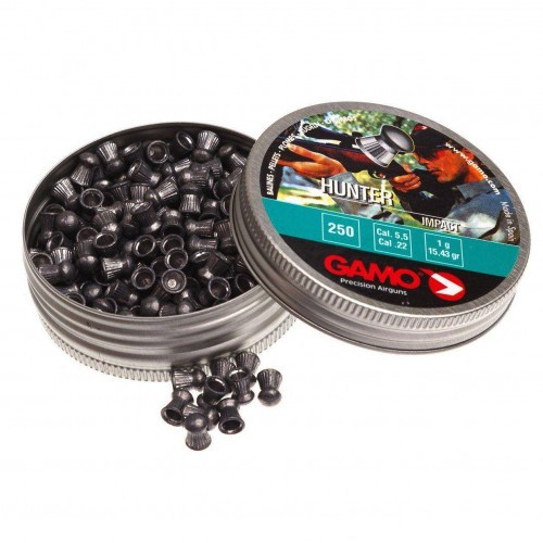 Пульки для пневматики Gamo Hunter Полусферические 5.5 мм 1.0 г (250 шт)