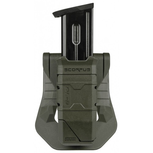Пенал одинарный Fab Defense QL-9 Paddle SC-QL9PG для магазинов Glock 9 (.45) мм c заряжателем Зелёный