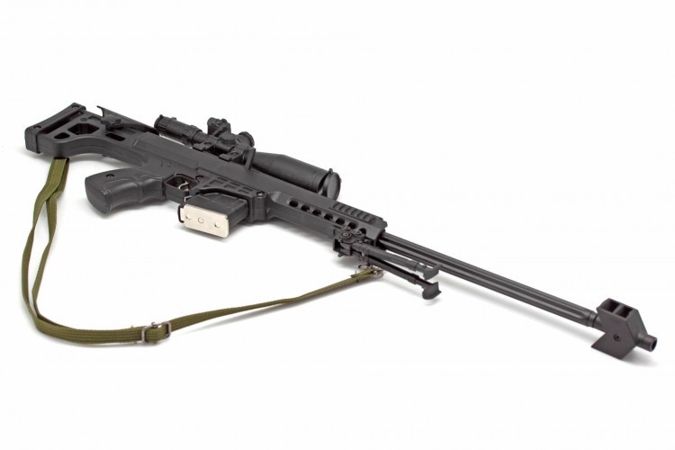 Модель сувенирная в виде оружия Microgun XL Barrett M82 Снайперская винтовка Черная