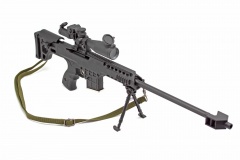 Модель сувенирная в виде оружия Microgun XL Barrett M82 Снайперская винтовка Черная