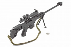 Модель сувенирная в виде оружия Microgun XL Barrett M82 Снайперская винтовка Черная