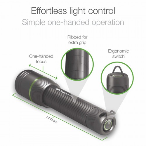 Фонарь тактический GP Beam Design P15 Свет - Холодный 150 lm 85 м