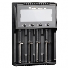 Зарядное устройство Fenix ARE-А4 на 4 канала с LCD дисплеем