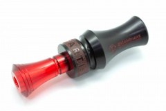 Манок духовой на утку крякву Stickhunt ArtCalls Partisan 2 лепестка Рубин / Чёрный