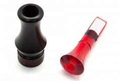 Манок духовой на утку крякву Stickhunt ArtCalls Partisan 2 лепестка Рубин / Чёрный