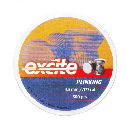 Пульки для пневматики HN Plinking Плоские 4.5 мм 0.48 г (500 шт)