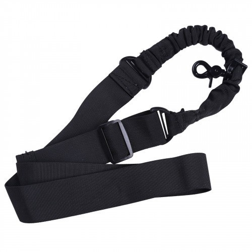 Ремень оружейный PMX Tactical PMX-11 на 1 точку с амортизатором Чёрный