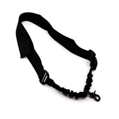 Ремень оружейный PMX Tactical PMX-11 на 1 точку с амортизатором Чёрный